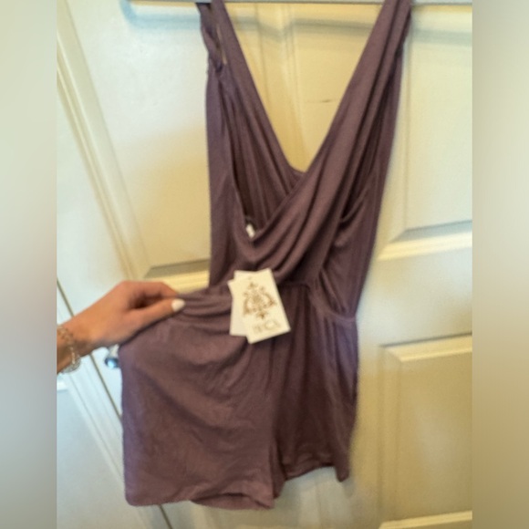 Brand new Becca romper size small purple color - Picture 5 of 6